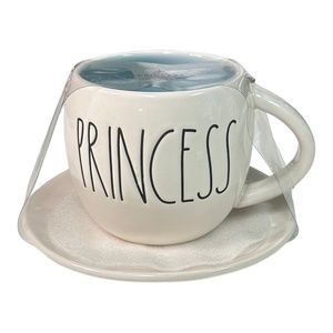 Rae Dunn "PRINCESS" Cinderella Tea Cup Set